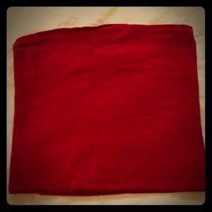 Brandy Melville Red Tube Top